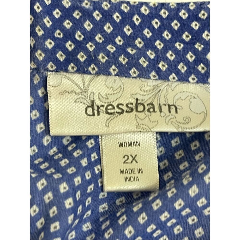 Dressbarn women’s bundle lot 2X sweater and blouse - Picture 13 of 13